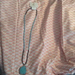 Adorable brand new faux turquoise stone